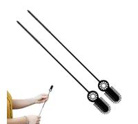 Premium Precision Straw & Bottle Cleaning Brush - 2-Pack Reusable Set, Features High-Tensile -Resistant Stainless Steel Stem Architecture For Maximum Durability | High-Density Non-Scratch Nyl