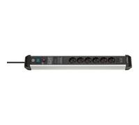 Brennenstuhl Presa multipla BRE 1391010620 6 prese USB-C PD+USB-A prot. sovratensioni Argento/Nero