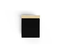Premium Ranforce - Lenzuolo con angoli per letto matrimoniale, 100% cotone, 150 x 200 + 30 cm, 155 fili, morbido, resistente, lavabile in lavatrice a 30 °C, perfetto per camere da letto accoglienti
