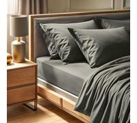 Premium Ranforce - Lenzuolo con angoli per letto super king size (180 x 200 + 30 cm), 100% cotone, 155 fili, lavabile in lavatrice a 30 °C, morbido e resistente