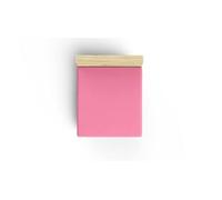 Premium Ranforce Single XL Fitted Sheet, 100% cotone, 100 x 200 + 40 cm, rosa morbido, 117 g/m², ideale per Cozy Bedrooms & Stylish Decor