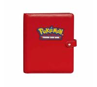 Premium Rosso 4-Pocket Scatto Raccoglitore per Pokemon