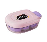 Premium Round Ice Ball Maker 6Grids Pesola Per Perdita LID Facile Cubi Ghiaccio Demold Stampi Produttori Palline Per Cocktail Bere Drink Cubite Vassoio