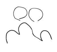 Premium Rubber Rear Windshield Upper Moulding Seals Weather Resistant Leak Proof Direct Replacement For 525i 525xi 528xi 530xi 545i 550i M5 E60 2001 2009 3PCS