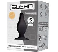 Premium Silicone Butt Plug Dual Density Thermo Reacive SILEXD Anal Plug XS S M L