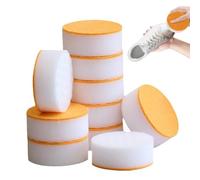 Premium Sneaker Cleaner - City Sneaker Eraser, resistenza alla rottura superiore, tecnologia a 3 strati, micropori per un'efficace rimozione delle macchie, 10 pezzi Premium Sneaker Cleaner