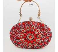 Premium Strass Brillantini Sera Borsa Donna Floreale Cristallo Borsa Cena