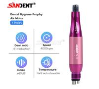 Premium Style Dentale Hygiene Prophy Handpiece Air Motor 4 Holes & 4:1 Nose cone