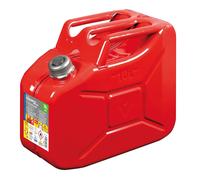 Premium, tanica carburante in metallo - 10 L - Rosso