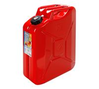 Premium, tanica carburante in metallo - 20 L - Rosso