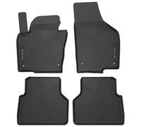 WALSER tappetini premium per auto compatibili con VW Tiguan (5N) 09/2007-07/2018, tappetini in gomma per auto 100% su misura - made in EU, robusti tappetini per auto