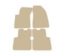 Premium Tappetini Velluto per Alfa Romeo Giulietta 2010-2020, BEIGE Tappeti