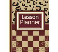 PREMIUM Teacher Lesson Planner: 12 Month Undated Weekly Agenda and Record Book for Educators, Academic Year July to June: Created for Classroom Teachers/Homeschool-Teacher Created Resource