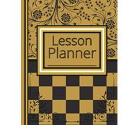 PREMIUM Teacher Lesson Planner: 12 Month Undated Weekly Agenda and Record Book for Educators, Academic Year July to June: Created for Classroom Teachers/Homeschool-Teacher Created Resource