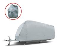 Premium Teli Copricaravan, Telo impermeabile per caravan, Copricaravan traspirante e resistente alle intemperie con protezione UV 550x250x220 cm