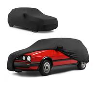 WALSER Telone per auto per interni Indoor Stretch Plus, morbido per uso interno, garage completo lavabile, antipolvere M, nero