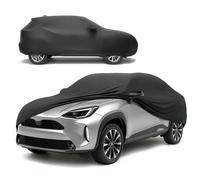 WALSER Telone per auto per interni Indoor Stretch Plus, morbido per uso interno, garage completo lavabile, antipolvere SUV S, nero