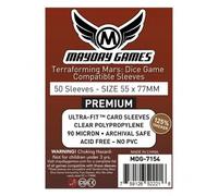 Premium - Terraforming Mars - Dadi Gioco - Compatible Sleeves ( Ca. 55 X 77 MM)