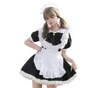 Premium Themed Lace Maid Ensemble - Authentic High-Detail Aesthetic, Adjust