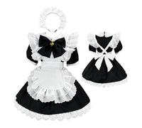 Premium Themed Lace Maid Ensemble - Authentic High-Detail Aesthetic, Adjust