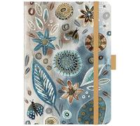 Premium Timer Big "Floral Collage" 2026: Hochwertiger Buchkalender. Terminplaner mit Wochenkalendarium, Gummiband und Stifthalter. 12 x 17 cm