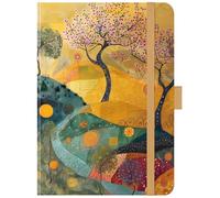 Premium Timer Big "Kirschblüte" 2026: Hochwertiger Buchkalender. Terminplaner mit Wochenkalendarium, Gummiband und Stifthalter. 12 x 17 cm