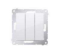 Premium Triple Button con retroilluminazione Simon 54 DP31L.01/11