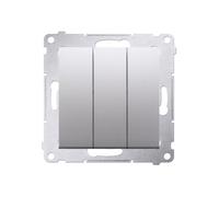 Premium Triple Button con retroilluminazione Simon 54 DP31L.01/43