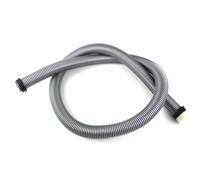 Premium Tubo per aspirapolvere Adatto per Progress, Rowenta | Lunghezza: 1,80 m | con Sistema a clic | Diametro: Interno 32 mm | Colore: Argento | Universale - Accessori