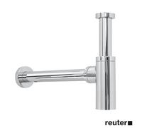 PREMIUM Universal sifone di design 1 1/4 pollici x 32 mm, PR1000, allround cromo [Rubinetteria Bagno > Sistemi di Scarico]