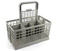 Premium Universale Cestello Portaposate Universale Per Lavastoviglie Adatto Per AEG, Bosch, Bauknecht, Gorenje, Miele, Neff, Privileg, Siemens, Whirlpool, Zanussi | Dimensioni: 24 x 14 x 24,5 cm
