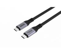 Premium USB4 Gen 4 USB-C - cable 0.5m 80Gbps, 240W - Warranty: 300M NEW