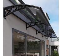 Premium, UV-Schutz & Regenschutz für Vorder- und Hintertüren, einfache Montage, ideale per terrazze e verande, dimensioni: 60/80/100/120/150 cm, 60 x 200 cm Opzione