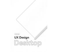 Premium UX/UI Wireframe Sketchbook: Desktop Edition: Dot Grid/8.25x11/120 Pages of High-Quality Templates for Responsive Web & App Design