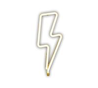Premium White Lightning Bolt LED Neon Wall Light