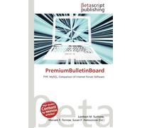 PremiumBulletinBoard: PHP, MySQL, Comparison of Internet Forum Software