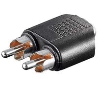 PremiumCord Adattatore 1 x Jack Stereo Femmina a 2 x RCA Maschio