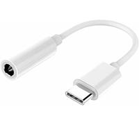 PremiumCord Adattatore da USB-C a Stereojack da 3,5mm con Chip DAC, Adattatore Per Cuffie, Spina USB 3.2 Tipo C Su Presa Jack, Audio Aux, Compatibile con Android e iOS, 10 cm
