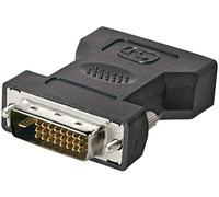 PremiumCord - Adattatore DVI-D (24 + 1) Maschio <=> DVI-I (24 + 5) Femmina