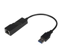 PremiumCord Adattatore Ethernet USB 3.0 a LAN RJ45 10/100/1000 Mbit Nero - NUOVO