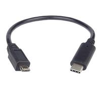 PremiumCord - Adattatore USB 3.1 Maschio C/Maschio - USB 2.0 Micro-B/Maschio, 0,2 m
