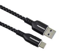 PremiumCord Cavo di Collegamento USB 3.2 Gen 1, Cavo Dati Superspeed Fino a 5 Gbit/s, Cavo di Ricarica Fino a 3 A, Potenza 60 W, PD 3.0 / QC 4.0, USB A a USB C, Colore Nero, Lunghezza 1m