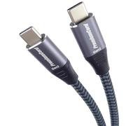 PremiumCord Cavo di Collegamento USB-C 3.2 Gen 2x2, Cavo Dati Superspeed Fino a 20Gbit/s, Cavo di Ricarica Fino a 5A, Potenza 100W, Supporta PD 3.0 / QC 4.0, USB 3.2 Generation 2x2, Nero, 2m