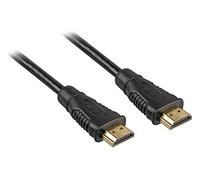 PremiumCord Cavo HDMI 4K Ad Alta Velocità M/M, 10,2 Gbps con Ethernet, Compatibile Video 4K@30Hz, Full HD 1080P, Deep Color, 3D, ARC, HDR, Dolby TrueHD, Connettori Placcati Oro, Nero, 20 m
