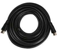 PremiumCord Cavo HDMI 4K Ad Alta Velocità M/M, 10,2 Gbps con Ethernet, Compatibile Video 4K@30Hz, Full HD 1080p, Deep Color, 3D, ARC, HDR, Dolby TrueHD, Connettori Placcati Oro, Nero, 10 m