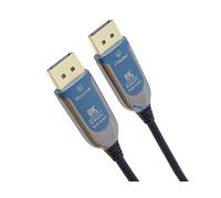 PremiumCord Cavo Ottico 8K DisplayPort 1.4 M/M 15m, Spina a Spina, 32,4 Gbps, Video 8K@60Hz, 5K@60Hz, 4K@60Hz 2160p, Connettori Placcati Oro, Blu/Nero