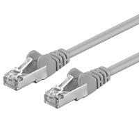 PremiumCord Cavo Patch Cat 5e FTP, 1Gbit/s, Cavo Ethernet, LAN, RJ45 Connettori, Flessibile e Robusto, AWG 26/7, Conduttori 100% CU, Grigio, 20 m