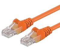 PremiumCord Cavo Patch Cat 5e UTP, 1Gbit/s, Cavo Ethernet, LAN, RJ45 Connettori, Flessibile e Robusto, AWG 26/7, Conduttori 100% CU, Arancia, 0,5 m
