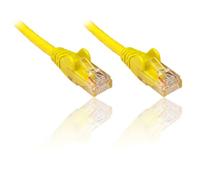PremiumCord Cavo Patch Cat 6 UTP, 1Gbit/s, Cavo Ethernet, LAN, RJ45 Connettori, Flessibile e Robusto, AWG 26/7, Conduttori 100% CU, Giallo, 1,5 m