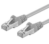 PremiumCord Cavo Patch Cat 6a S/FTP, 10Gbit/s, Cavo Ethernet, LAN, RJ45 Connettori, Flessibile e Robusto, AWG 26/7, Conduttori 100% CU, Grigio, 5 m